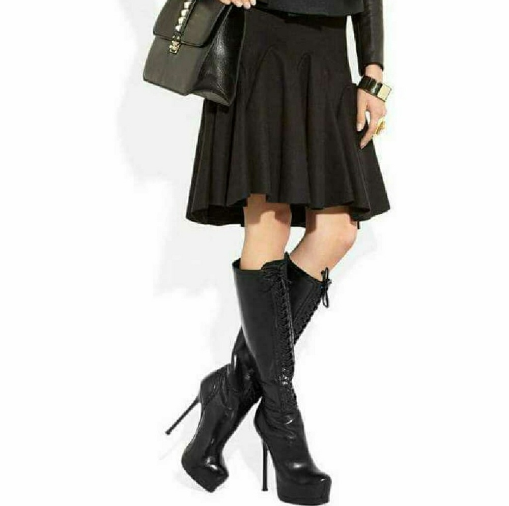 Saint Laurent lace up boot